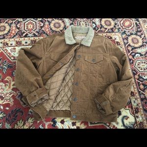 Brown corduroy jacket